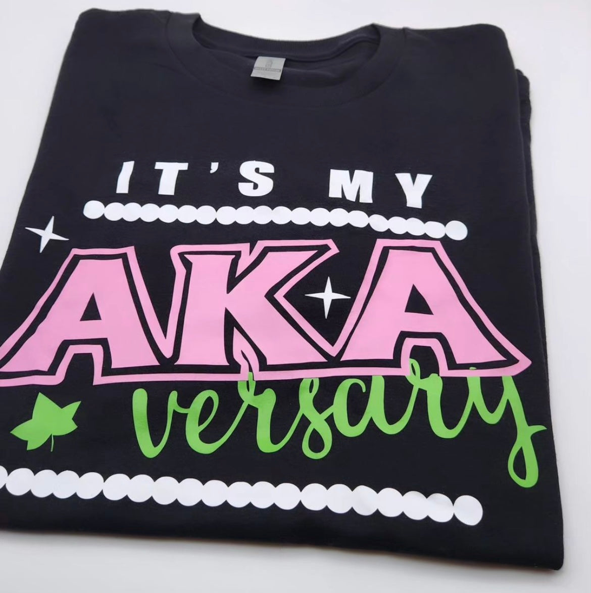 Alpha Kappa Alpha “It’s My AKAversary T-Shirt