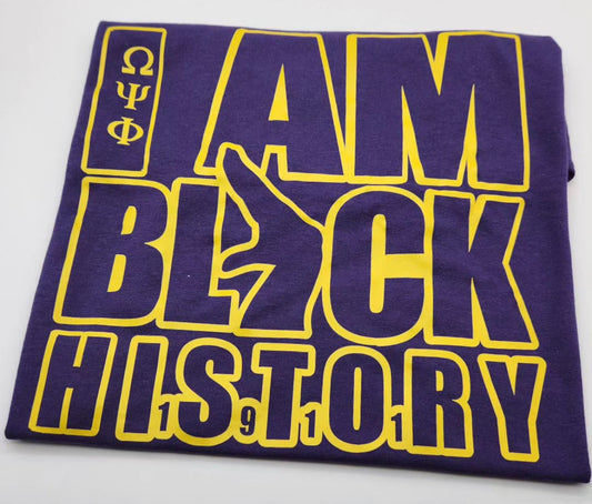 Omega Psi Phi “I Am Black History”