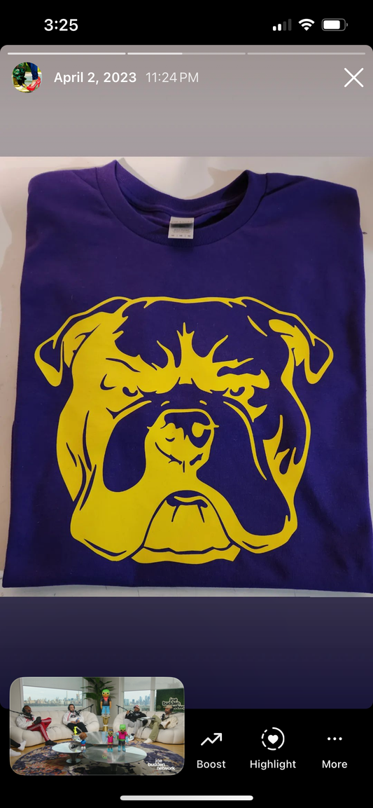 Omega Psi Phi Bulldog T-Shirt