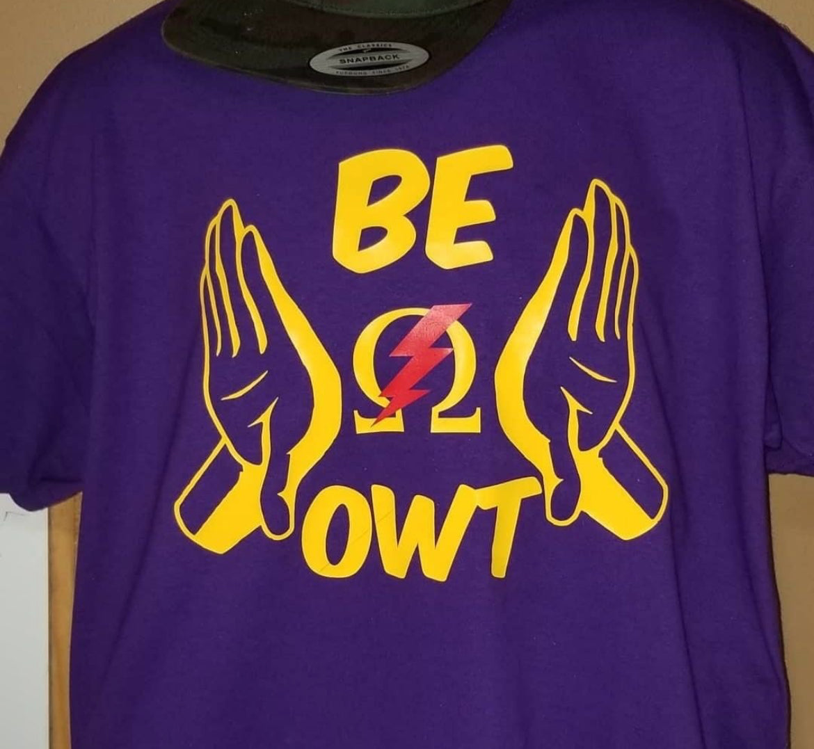 Omega Psi Phi “Be Owt” T-Shirt